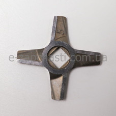 Ніж (двосторонній) для м'ясорубки Zelmer NR5 ZMMA025X (A861009) 631384