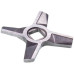 Набір ножів для м'ясорубки Zelmer 10003883 ZMMA028X (2 шт.) D=55.5mm s=5mm Отвір=10x10mm NR8 (двосторонні)