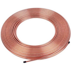 Труба мідна 1/4'' 6x0.76mm бухта 50m Halcor (продаж кратний 5м)