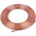 Труба мідна 1/4'' 6x0.76mm бухта 50m Halcor (продаж кратний 5м)