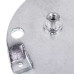 Фланець круглий (нержавійка) для бойлера Atlantic D=120mm, 6 отворів