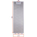 Фільтр жировий для витяжки (металевий) 177x533x8mm (під защіпки, універсальний)