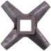 Ніж для м'ясорубки Zelmer 00755469 NR8 86.3107 D=54mm s=9mm Отвір=10x10mm