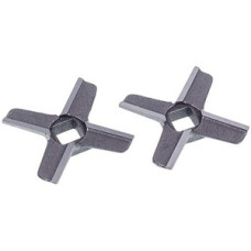 Набір ножів для м'ясорубки Zelmer 00755469 ZMMA018X (2 шт.) D=54mm s=9mm Отвір=10x10mm NR8