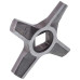 Ніж для м'ясорубки Zelmer ZMMA025X (A861009) 10003882 D=47mm s=5mm Отвір=9x9mm NR5 (двосторонній)