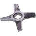 Ніж для м'ясорубки Zelmer/Bosch 10003883 D=55.5mm s=5mm Отвір=10x10mm NR8 ZMMA028X (A863109.00) (двосторонній)