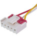 Мотор вентилятора блоку для кондиціонера C&H 1501308511 ZWR30-J 30W DC310V, шток 8x70mm