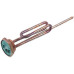 ТЭН для бойлера 182315 Thermowatt 1500W (медный), L=265mm гайка 54mm (под анод M5)