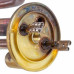 Тен для бойлера 184281 RECO 2000W (мідний, на коротких ніжках), фланець 48mm (під анод M6)