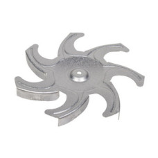 Крильчатка вентилятора для духовки Beko 217440103 (метал.) D=180mm d отв.=6mm