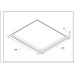 Емальоване деко AC037 для духовки Gorenje  406x360x15mm 334774 (691338)