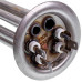 ТЭН для бойлера 34013090000 2000W (нержавейка) L=300mm фланец 63mm, 2 трубки под датчик анод M4