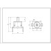 Термостат 3427532068 271P 16A 250V 300°C для духовки Electrolux 3427532068