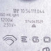 Конфорка для стеклокерамической поверхности Electrolux 3740635218 1200W