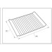 Whirlpool 481245819334 Решітка GRD001 446х340mm для духовки