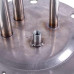 Фланец под сухие ТЭНы для бойлера Electrolux 50266820005 (нержавеющая сталь) D внешний=167mm L трубок=410/430mm (под анод M8)