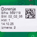 Модуль керування для морозильної камери Gorenje 566505