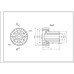 Шестерня мала для м'ясорубки Braun 67001026
