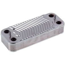 Теплообмінник пластинчастий ГВП (12 пластин) для газового котла 7828745