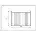 Решетка для духовки Electrolux 8583546595023 422.8x347mm