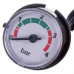 Манометр 0-4 бар D=25 мм для газового котла Bosch Gas 3000, Junkers Euroline, Ceraclass 8707208009