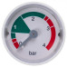 Манометр 0-4 бар D=43/39 мм для газового котла Baxi/Westen 9951650