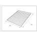 Решітка 445x365mm C00081578 для духовки Indesit, Ariston