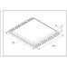 Эмалированное деко для духовки Ariston, Indesit 446x364x56mm C00098172