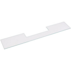Полиця над ящиком для овочів у холодильник Whirlpool C00523381 (скляна) 610x108mm