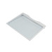 Полиця (1-2-3-4) для холодильника Samsung DA67-01446B 488x365mm (скляна, з обрамленням)