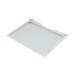Полиця (1-2-3-4) для холодильника Samsung DA67-01446B 488x365mm (скляна, з обрамленням)