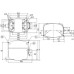 Компресор для холодильника SECOP (DANFOSS) SC18MLX R404а/R507а 1497W    