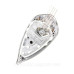 Підошва у зборі для праски 2600W 240V Tefal металокераміка CS-00129066, бк