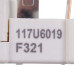 Danfoss 117U6019 1/6 Реле пускове для холодильника