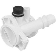 Корпус насоса для стиральной машины Candy 49002227 D=21,30mm (под 3 самореза)