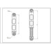 Амортизатор бака для пральної машини Electrolux 80N 3794303010